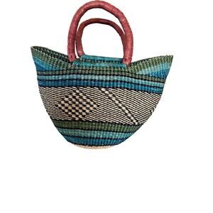 Handwoven market basket